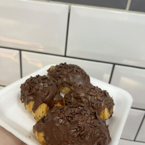Croissant de Chocolate - Bandeja com 4 Unidades
